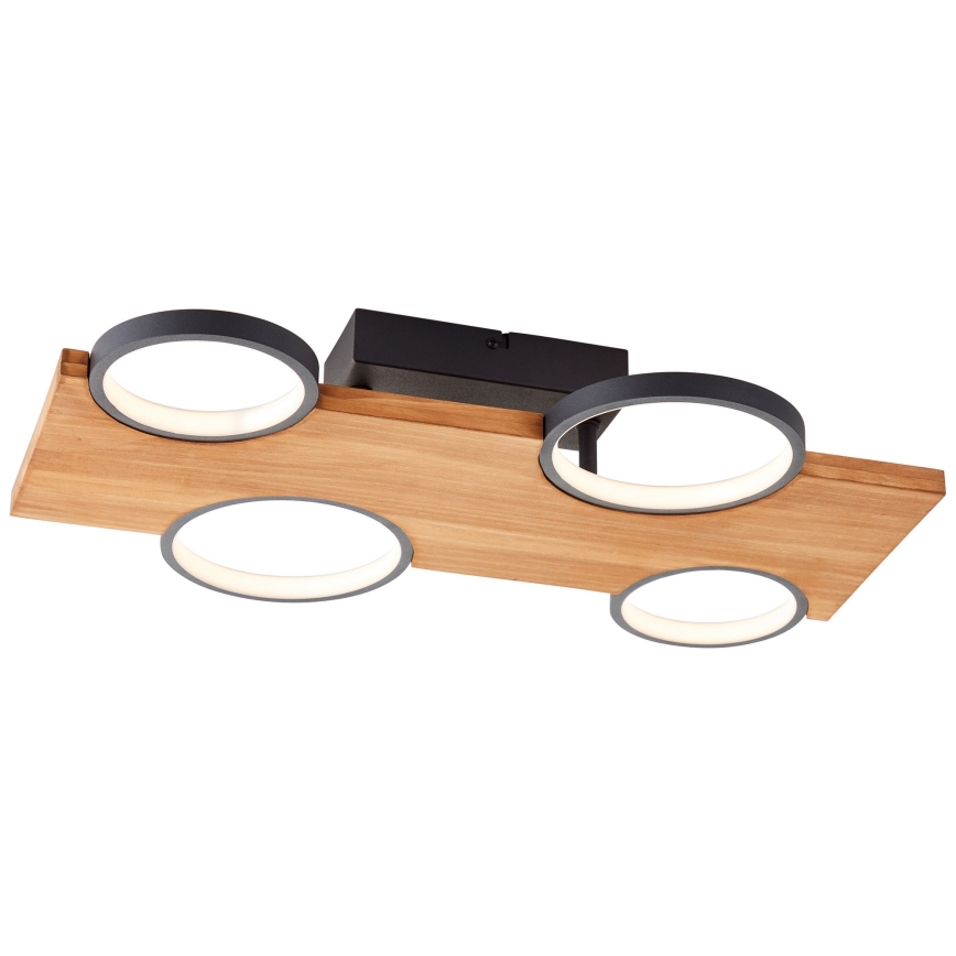 Brilliant - LED Ceiling light CHEESY LED/28W/230V pine - FSC certified