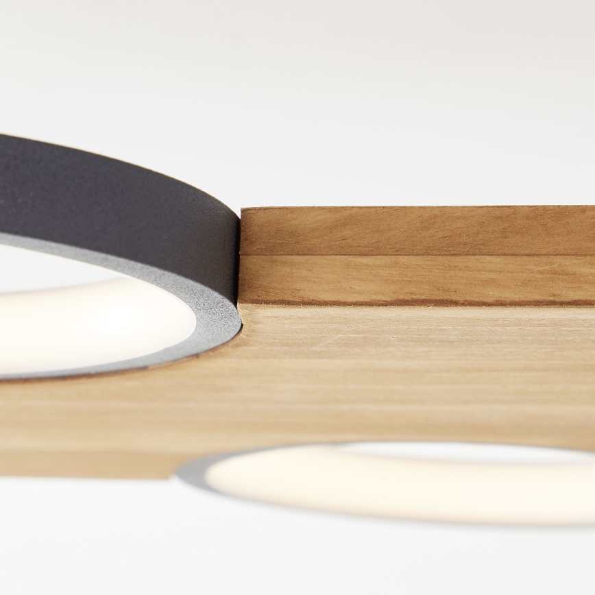 Brilliant - LED Ceiling light CHEESY LED/28W/230V pine - FSC certified
