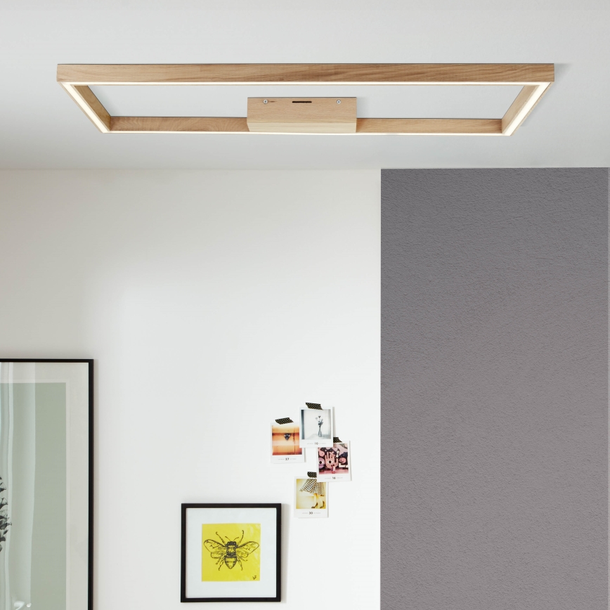 Brilliant - LED Ceiling light DELGROSSO LED/24W/230V 3000K oak