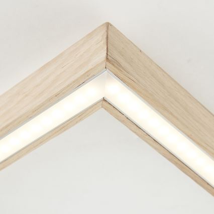 Brilliant - LED Ceiling light DELGROSSO LED/24W/230V 3000K oak