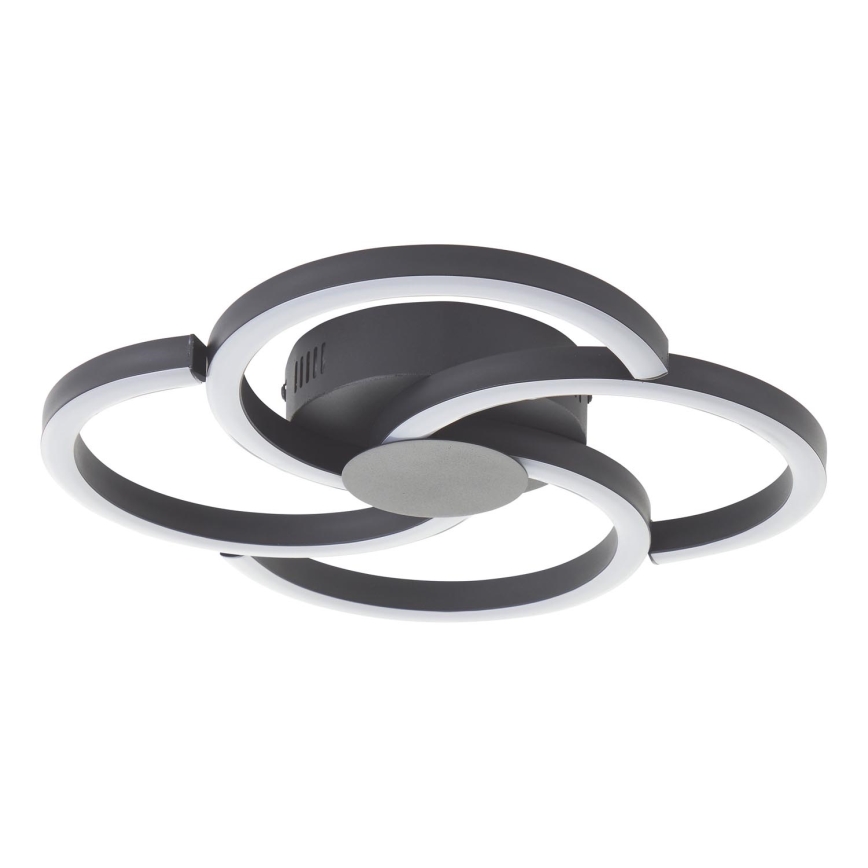 Brilliant - LED Ceiling light FICO LED/22W/230V d. 34 cm black