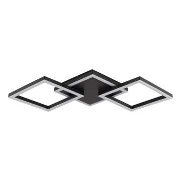 Brilliant - LED Ceiling Light JORVIC LED/21W/230V 28x61,5 cm black