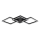 Brilliant - LED Ceiling Light JORVIC LED/21W/230V 28x61,5 cm black