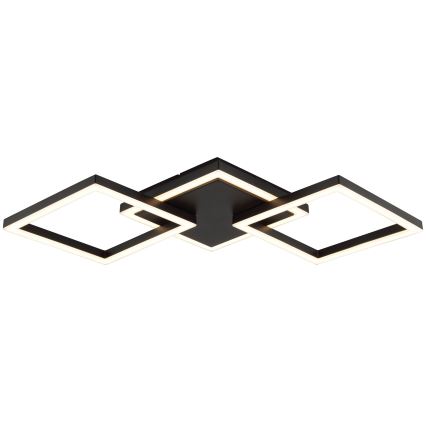 Brilliant - LED Ceiling Light JORVIC LED/21W/230V 28x61,5 cm black