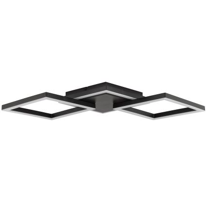 Brilliant - LED Ceiling Light JORVIC LED/21W/230V 28x61,5 cm black