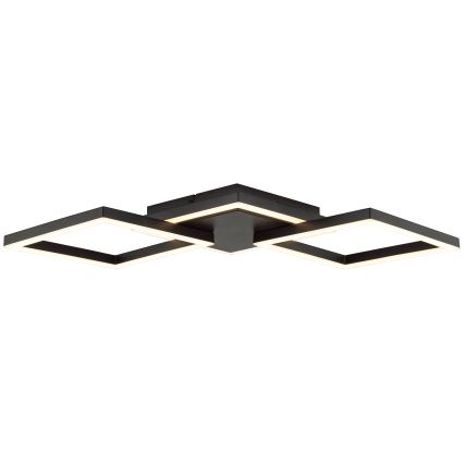 Brilliant - LED Ceiling Light JORVIC LED/21W/230V 28x61,5 cm black
