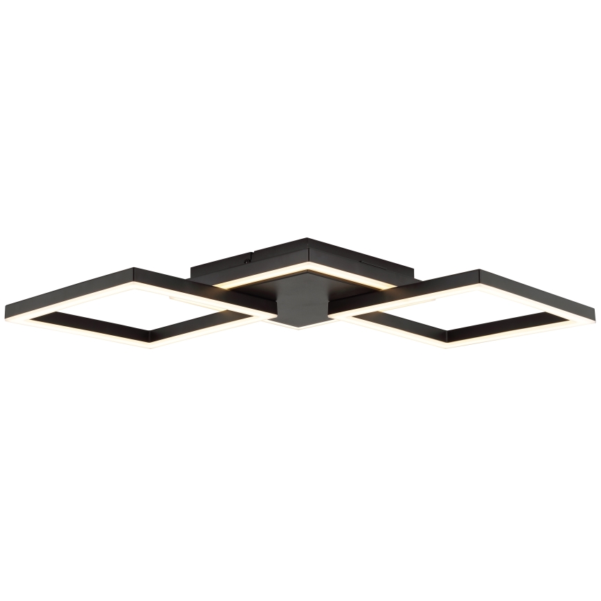 Brilliant - LED Ceiling Light JORVIC LED/21W/230V 28x61,5 cm black