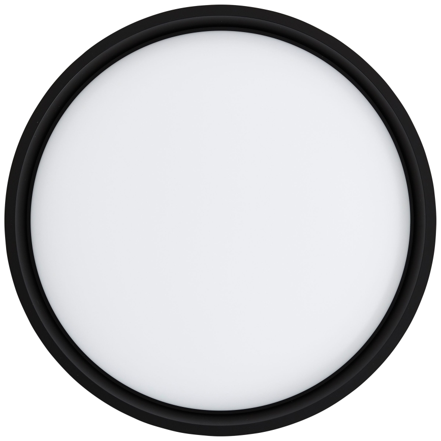 Brilliant - LED Ceiling light KALMAR LED/26W/230V 3000K d. 39 cm black