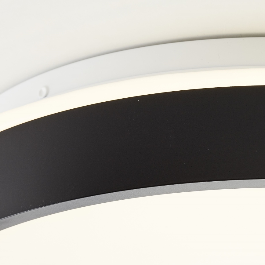 Brilliant - LED Ceiling light KALMAR LED/26W/230V 3000K d. 39 cm black