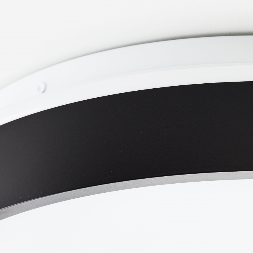 Brilliant - LED Ceiling light KALMAR LED/26W/230V 3000K d. 39 cm black