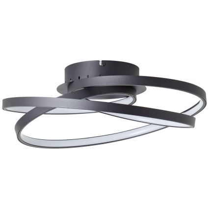 Brilliant - LED Ceiling light LABYRINTH LED/40W/230V d. 39,5 cm black