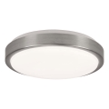 Brilliant - LED Ceiling light LIVIUS LED/18W/230V d. 28 cm 3000K matte chrome