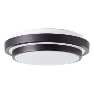 Brilliant - LED Ceiling light MALMÖ LED/12W/230V 3000K d. 34,5 cm black