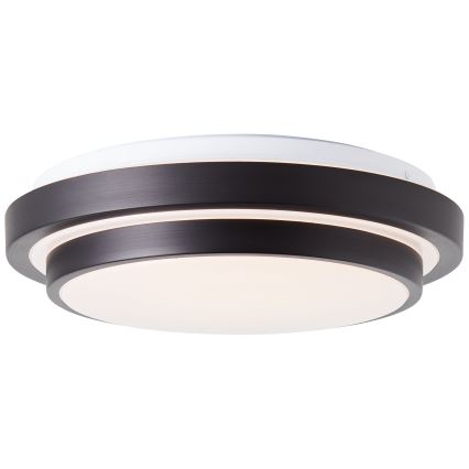 Brilliant - LED Ceiling light MALMÖ LED/12W/230V 3000K d. 34,5 cm black