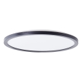 Brilliant - LED Ceiling Light MILTON LED/18W/230V Ø 29.3 cm Black