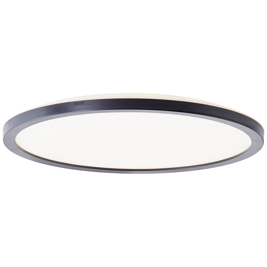 Brilliant - LED Ceiling Light MILTON LED/18W/230V Ø 29.3 cm Black