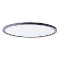 Brilliant - LED Ceiling Light MILTON LED/24W/230V Ø 42 cm Black