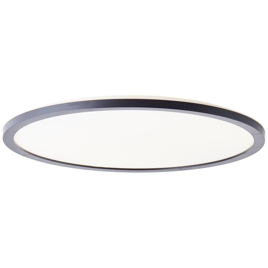 Brilliant - LED Ceiling Light MILTON LED/24W/230V Ø 42 cm Black