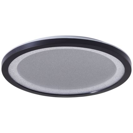 Brilliant - LED Ceiling light MOSAKO LED/16W/230V 3000K d. 25 cm black