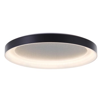Brilliant - LED Ceiling light QUITO LED/24W/230V 3000K d. 33 cm black