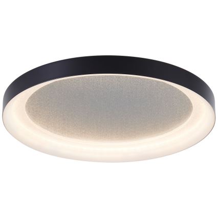 Brilliant - LED Ceiling light QUITO LED/24W/230V 3000K d. 33 cm black