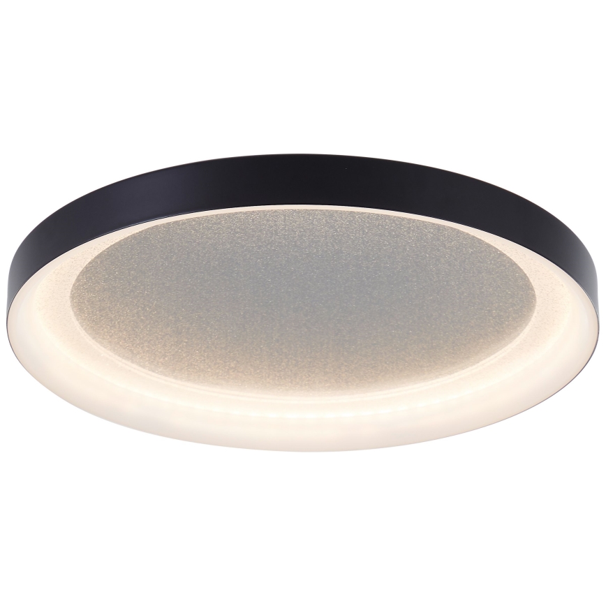 Brilliant - LED Ceiling light QUITO LED/24W/230V 3000K d. 33 cm black