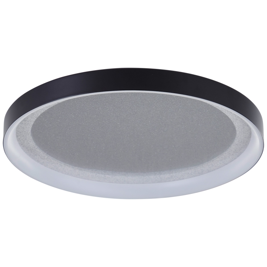 Brilliant - LED Ceiling light QUITO LED/24W/230V 3000K d. 33 cm black