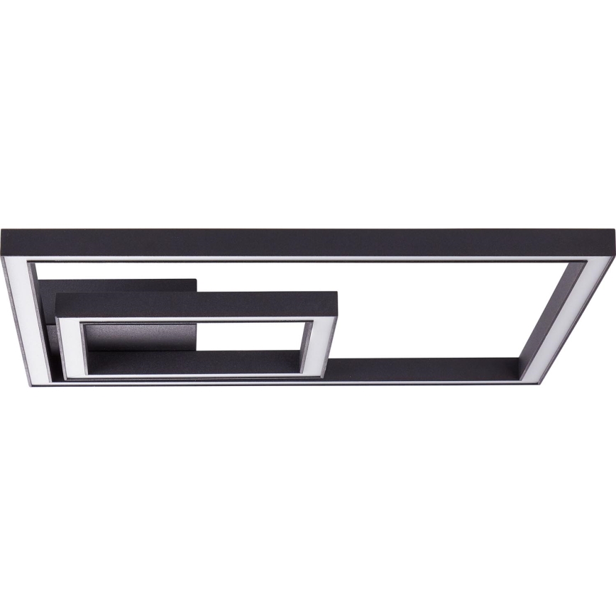 Brilliant - LED Ceiling light QUON LED/24W/230V 3000K 40x40 cm black