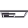 Brilliant - LED Ceiling light QUON LED/24W/230V 3000K 40x40 cm black