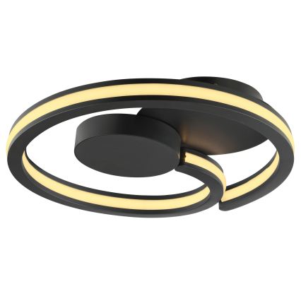 Brilliant - REVOLA LED Ceiling Light LED/33W/230V, 3000/4000/6500K, Ø 40 cm, Black