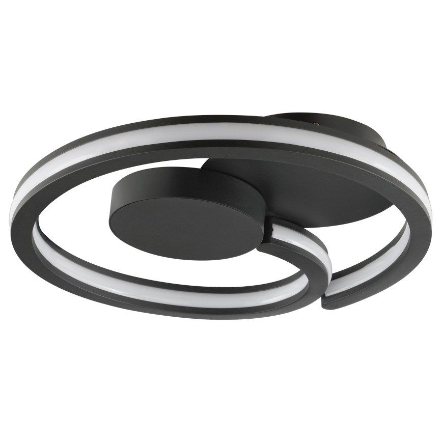 Brilliant - REVOLA LED Ceiling Light LED/33W/230V, 3000/4000/6500K, Ø 40 cm, Black