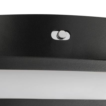 Brilliant - REVOLA LED Ceiling Light LED/33W/230V, 3000/4000/6500K, Ø 40 cm, Black