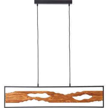 Brilliant - LED Chandelier on a string CHAUMONT LED/20W/230V pine - FSC certified