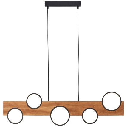 Brilliant - LED Chandelier on a string CHEESY LED/34W/230V pine