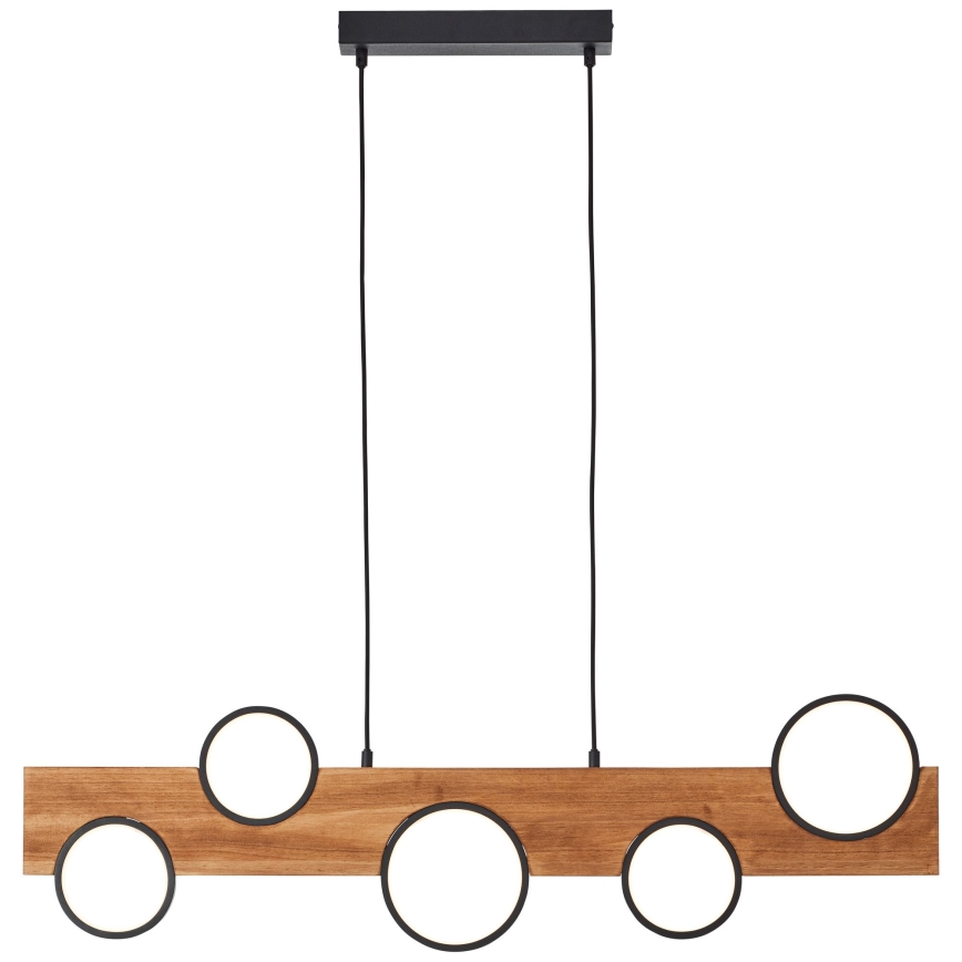 Brilliant - LED Chandelier on a string CHEESY LED/34W/230V pine