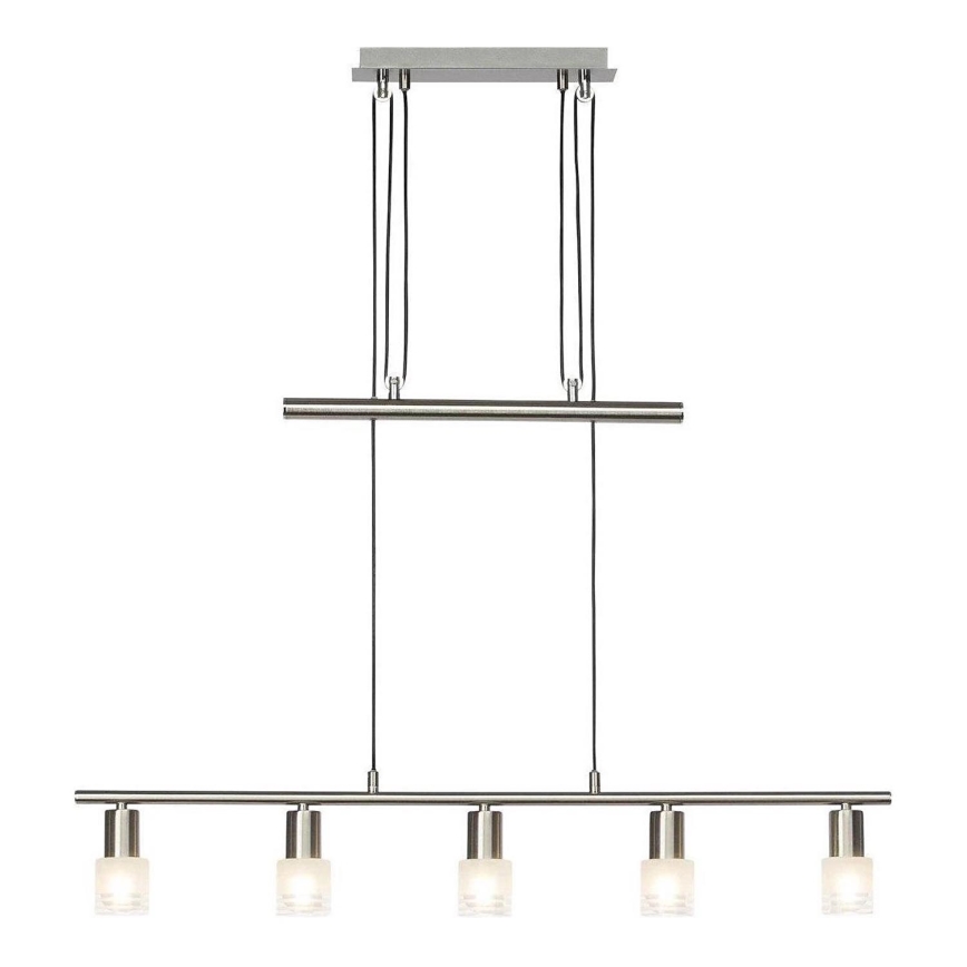 Brilliant - LED Chandelier on a string LEA 5xE14/4W/230V