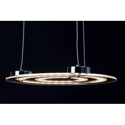 Brilliant - LED Chandelier on a string RIVERSIDE LED/28W/230V
