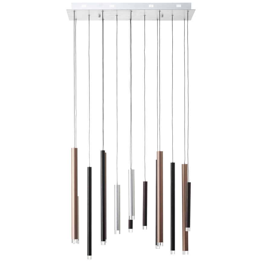 Brilliant - CEMBALO Dimmable LED Cable Pendant Light LED/60W/230V matte chrome/black/brown