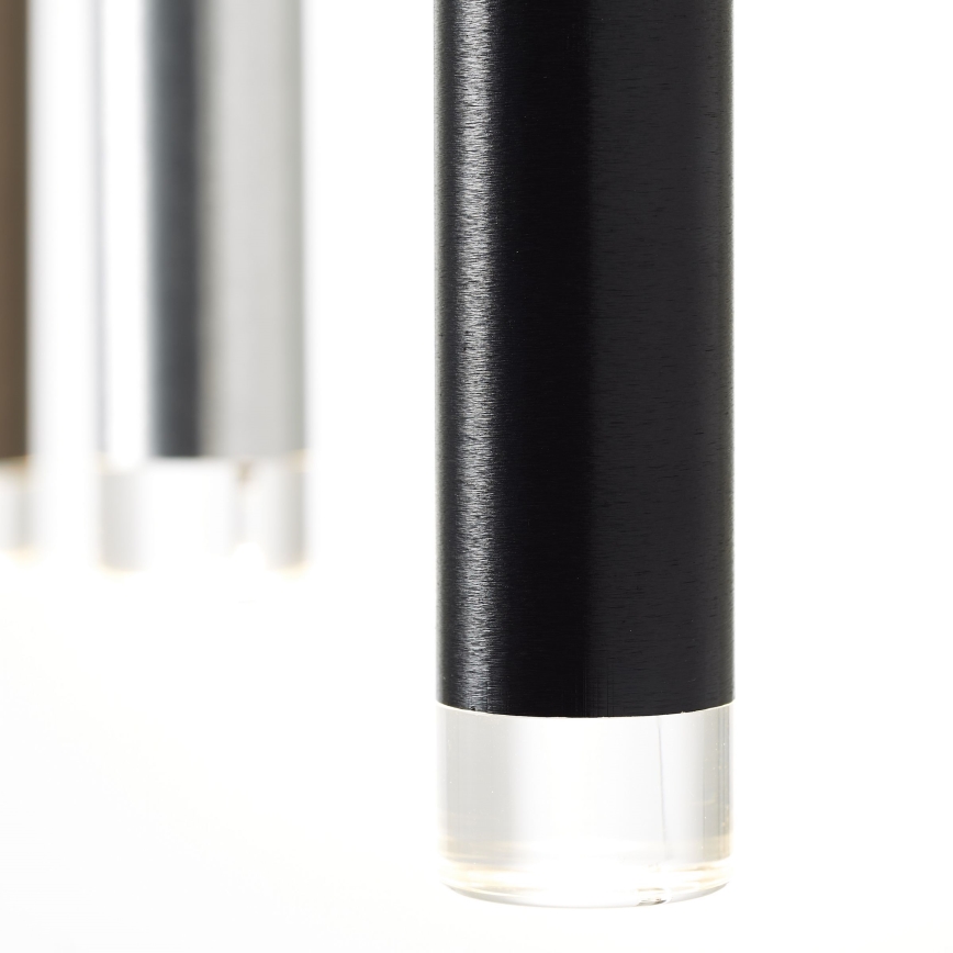 Brilliant - CEMBALO Dimmable LED Cable Pendant Light LED/60W/230V matte chrome/black/brown