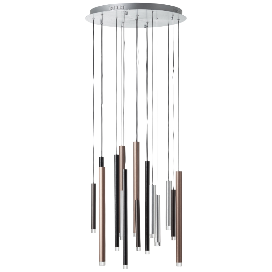 Brilliant - CEMBALO Dimmable LED Cable Pendant LED/70W/230V matte chrome/black/brown