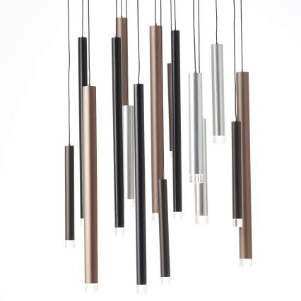 Brilliant - CEMBALO Dimmable LED Cable Pendant LED/70W/230V matte chrome/black/brown