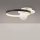 Brilliant - LED Dimmable ceiling light ATLANTA LED/24W/230V black/white