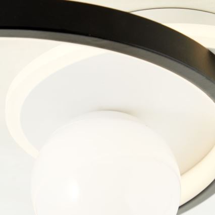 Brilliant - LED Dimmable ceiling light ATLANTA LED/24W/230V black/white