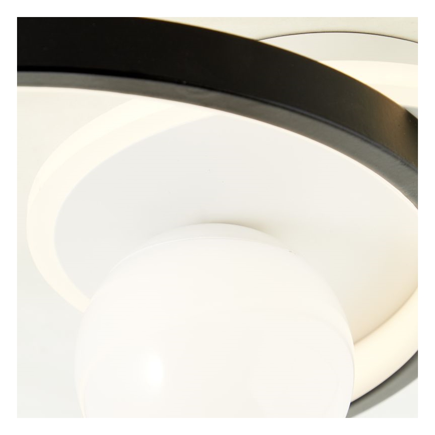 Brilliant - LED Dimmable ceiling light ATLANTA LED/24W/230V black/white