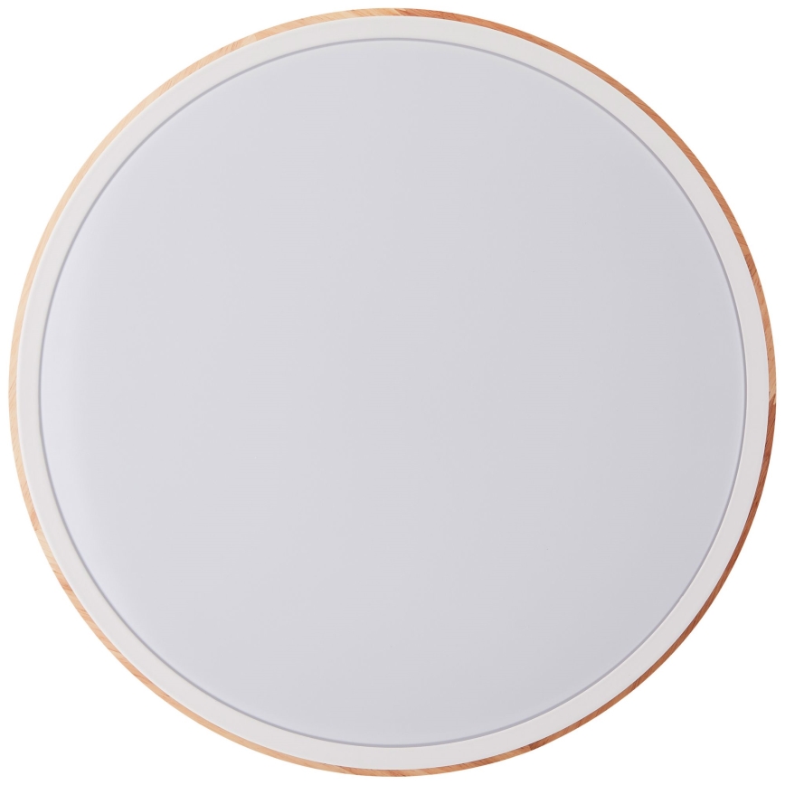 Brilliant - LED Dimmable ceiling light BAARLO LED/24W/230V d. 35 cm white/rubber fig - FSC certified