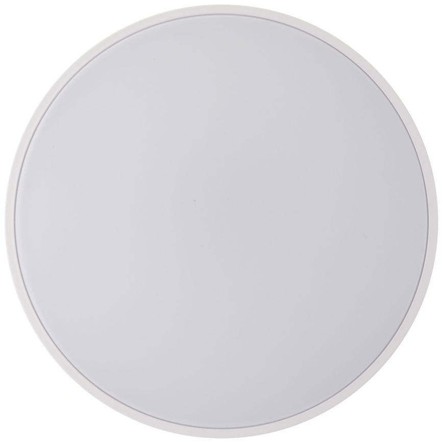Brilliant - LED Dimmable ceiling light BAARLO LED/36W/230V 3000-6500K d. 50 cm white/rubber fig + remote control - FSC certified