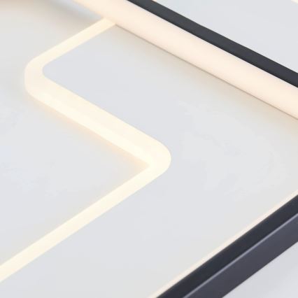 Brilliant - LED Dimmable ceiling light BARDEN LED/57W/230V 3000-6800K 60x90 cm white + remote control