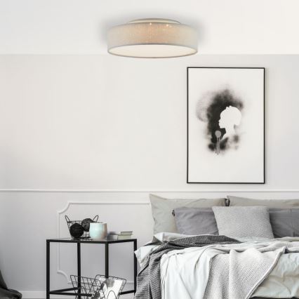 Brilliant - LED Dimmable ceiling light BASKA LED/12W/230V d. 38 cm 3000K