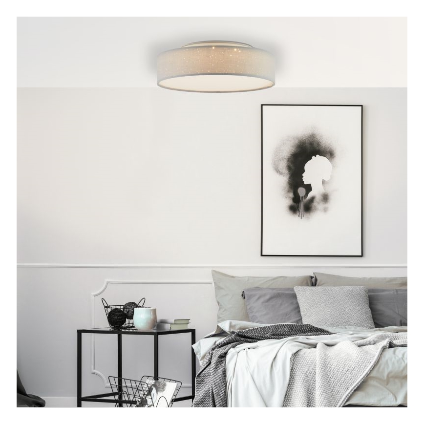 Brilliant - LED Dimmable ceiling light BASKA LED/12W/230V d. 38 cm 3000K