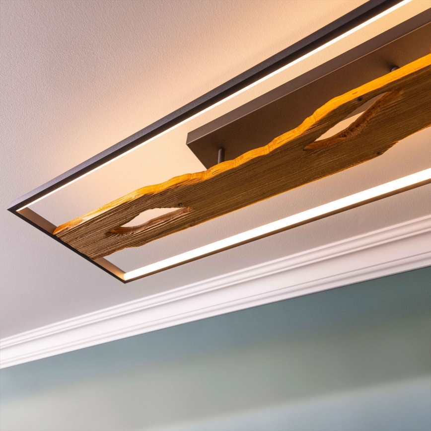 Brilliant - LED Dimmable ceiling light CHAUMONT LED/48W/230V rubber fig